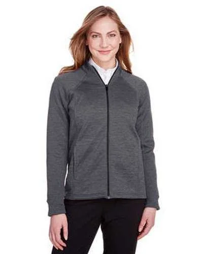 North End NE712W Ladies Flux 20 Full-Zip Jacket - Carbon Heather Black