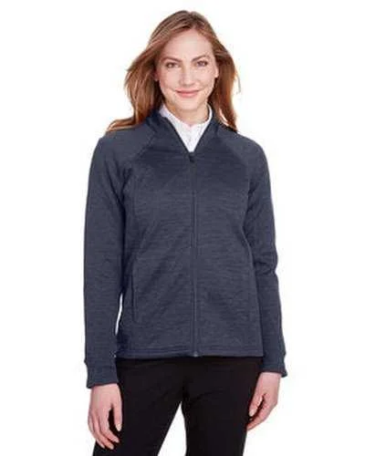 North End NE712W Ladies Flux 20 Full-Zip Jacket - Clsc Navy Heather Crb