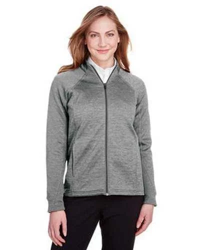 North End NE712W Ladies Flux 20 Full-Zip Jacket - Light Heather Carbon