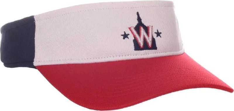 Stylish Adjustable Bucket Hat-OC Sports MLB-185 Traditional Visor - Washington National