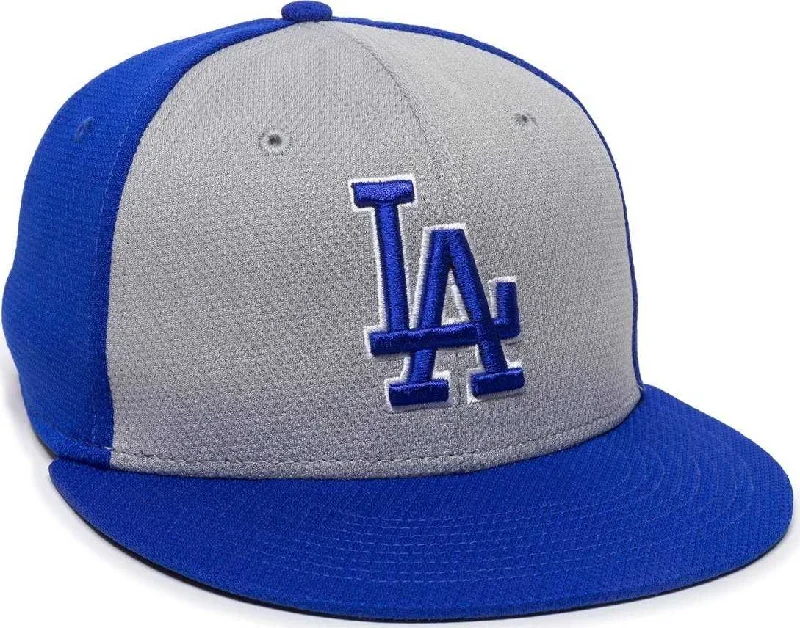 Classic Embossed Leather Hat-OC Sports MLB-400 MLB Mesh Baseball Cap - Los Angeles Dodgers Colorblock