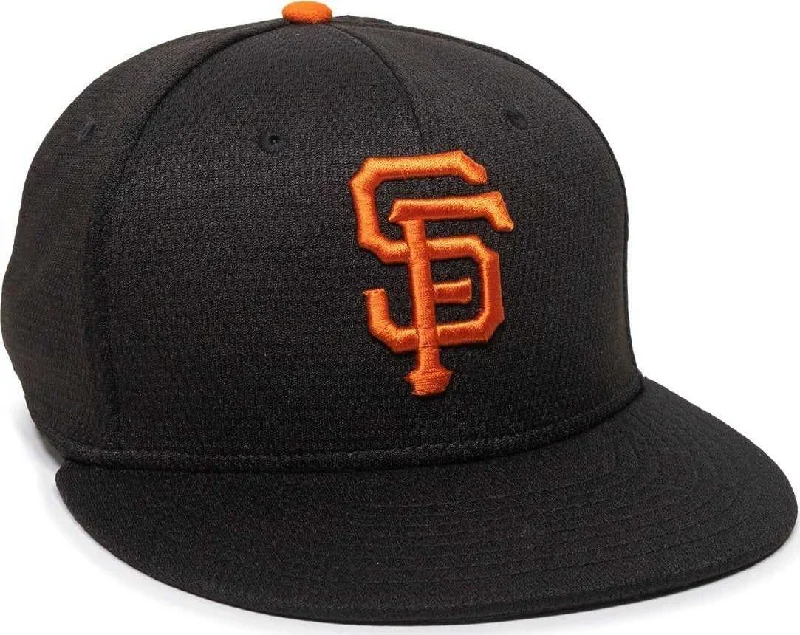 Elegant Pearl Embellished Hat-OC Sports MLB-400 MLB Mesh Baseball Cap - San Francisco Giants