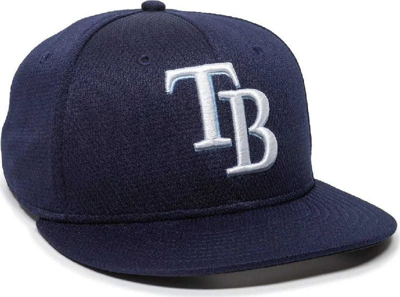 Lightweight Cooling Hat-OC Sports MLB-400 MLB Mesh Baseball Cap - Tampa Bay Rays