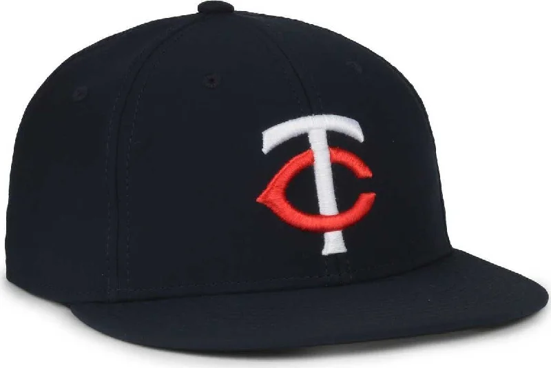 Retro Color Block Hat-OC Sports MLB-450 Performance Baseball Cap - Minnesota Twins