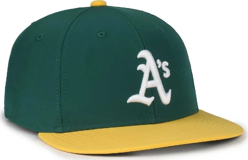 Heritage Wool Ranch Hat-OC Sports MLB-450 Performance Baseball Cap - Oakland Athletics