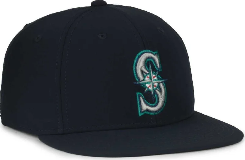 Breathable Tennis Visor Hat-OC Sports MLB-450 Performance Baseball Cap - Seattle Mariners