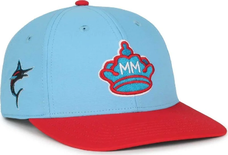 Comfortable Stretch Fit Hat-OC Sports MLB-550CC City Connect Series - Miami Marlins