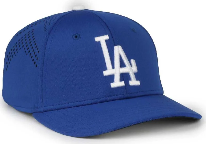 Elegant Wedding Hat-OC Sports MLB-650 Performance Snapback Baseball Cap - Los Angeles Dodgers