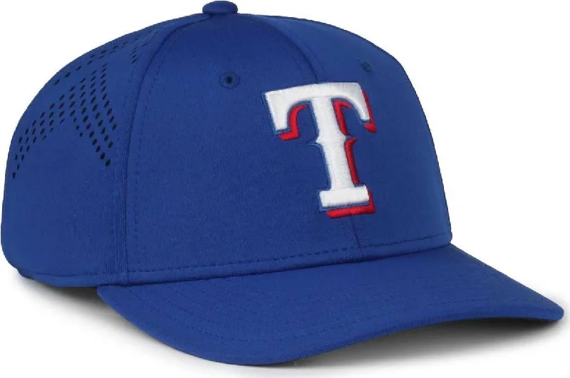 Protective Gardening Hat-OC Sports MLB-650 Performance Snapback Baseball Cap - Texas Rangers