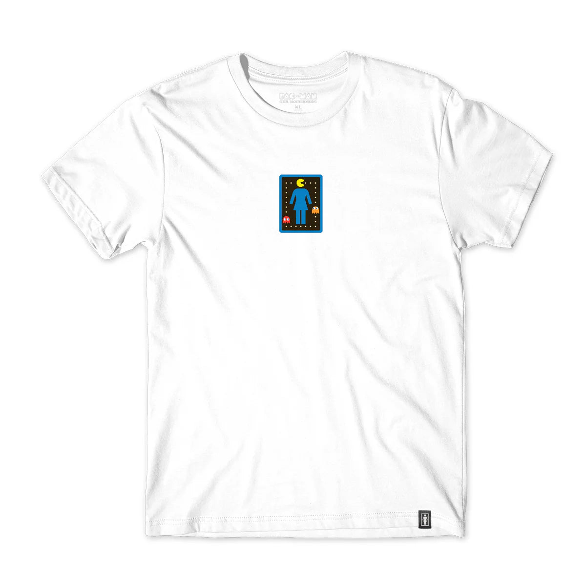 T-Shirt With School Emblems-OG Pac-Lock Tee | White