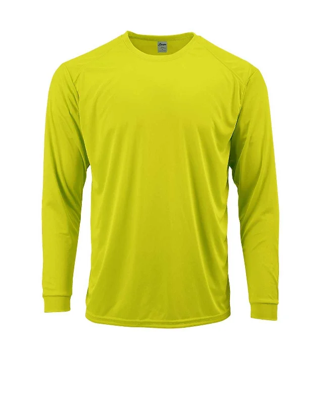 T-Shirt For Taco Lovers-Paragon 218Y Youth Long Sleeve Tee - Safety Green