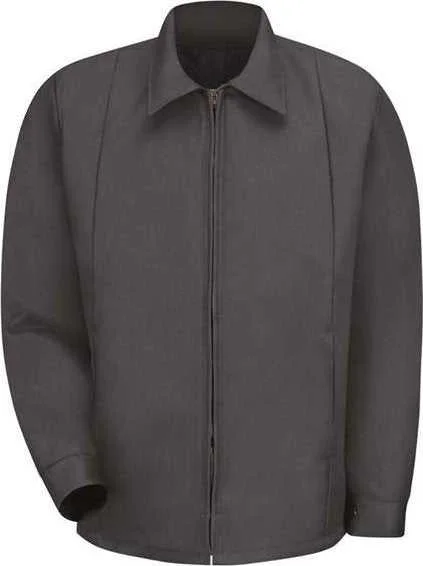 Red Kap JT50 Perma-Lined Panel Jacket - Charcoal