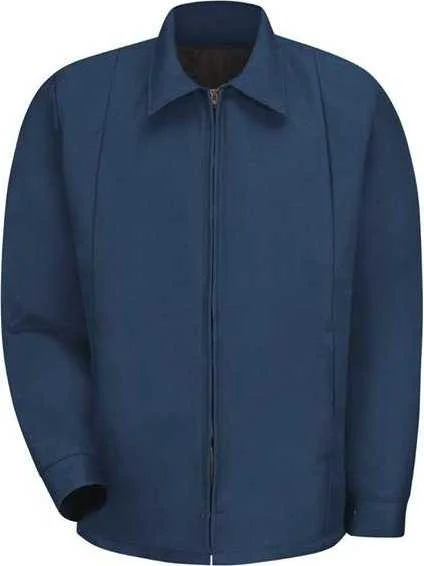 Red Kap JT50 Perma-Lined Panel Jacket - Navy