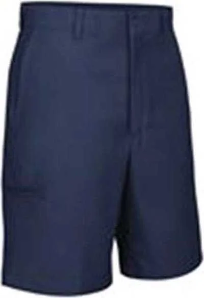 Shorts For Country Style-Red Kap PT4CEXT Cell Phone Pocket Shorts Extended Sizes - Navy