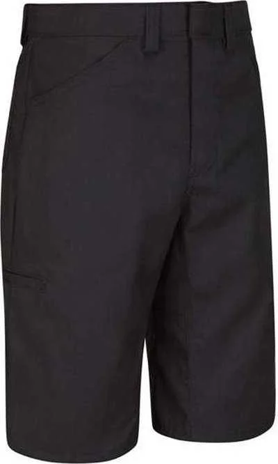 Shorts For Ocean Waves-Red Kap PT4L Lightweight Crew Shorts - Black