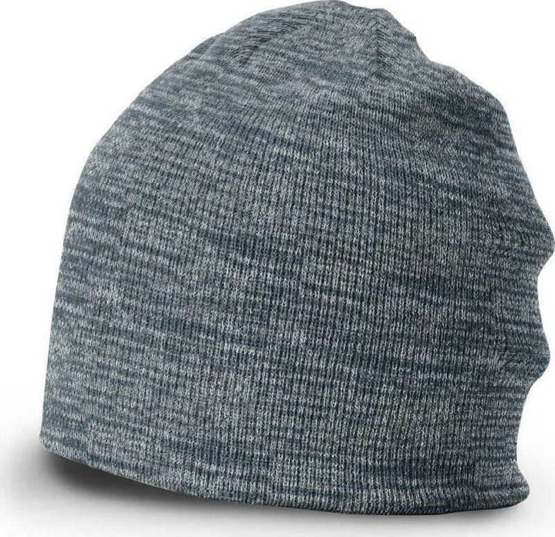 Luxurious Fashionable Hat-Richardson 130 Marled Beanies - Navy Gray