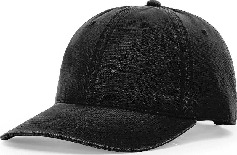 Bold Statement Wide Brim Hat-Richardson 324RE Odell Cap - Black