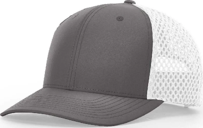 Designer-Inspired Fedora Hat-Richardson 835 Tilikum Caps - Charcoal White