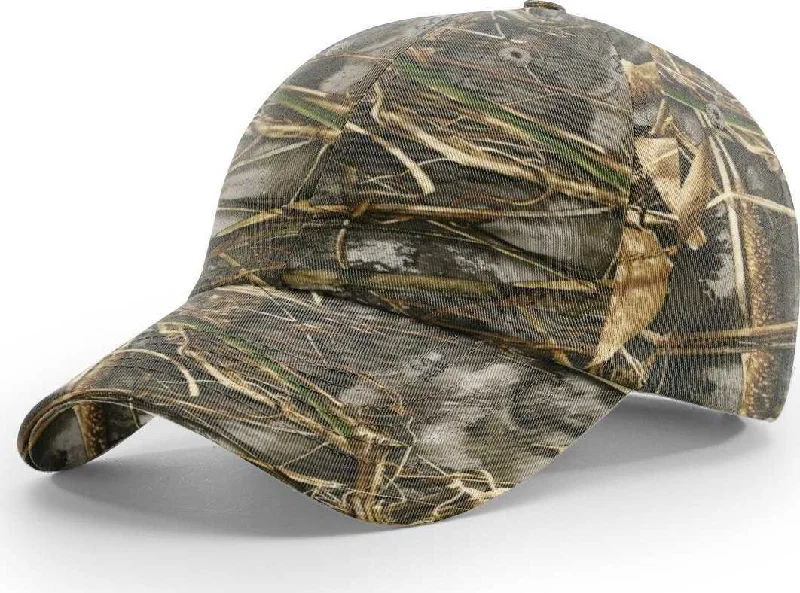 Protective Hard Shell Hat-Richardson 840 Relaxed Twill Camo Caps- Realtree Max7