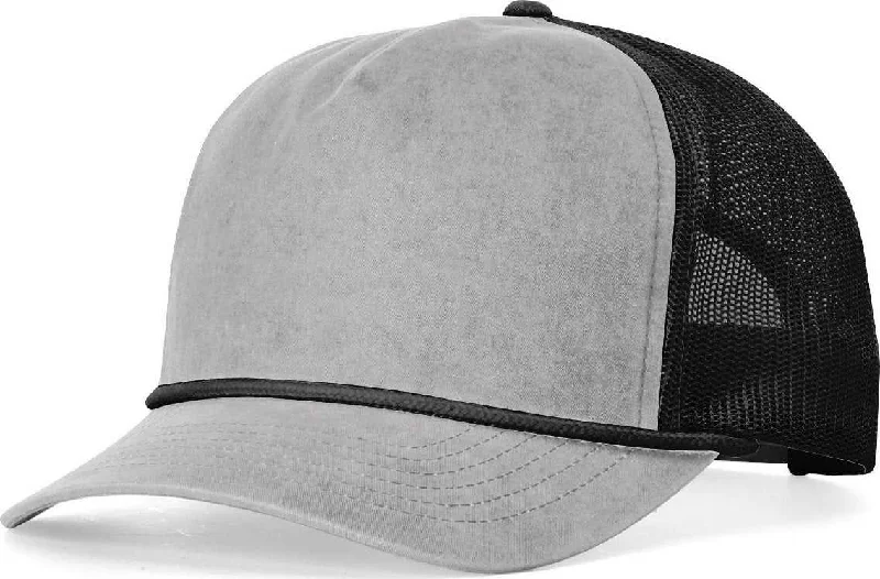 Winter Sports Snow Hat-Richardson 939 Bachelor Caps- Gray Black Black