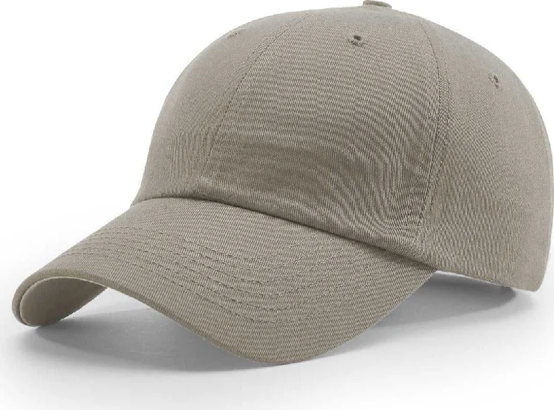 Lightweight Nylon Windproof Hat-Richardson R65S Relaxed Twill Snapback Caps - Driftwood