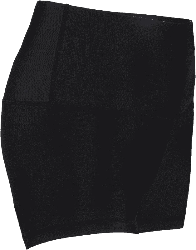 Shorts With Turkey Art-RIT-IT Women's Revolution Period-Protection Volleyball Spandex 5" Inseam Shorts - Black