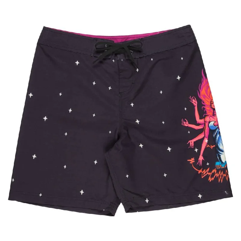 Shorts For Drum Vibes-Santa Cruz Board Shorts Johnson Danger Zone 2 - Black