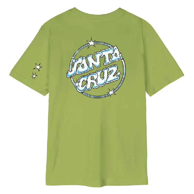 T-Shirt With Bonfire Nights-Santa Cruz Womens T-Shirt Glint - Apple