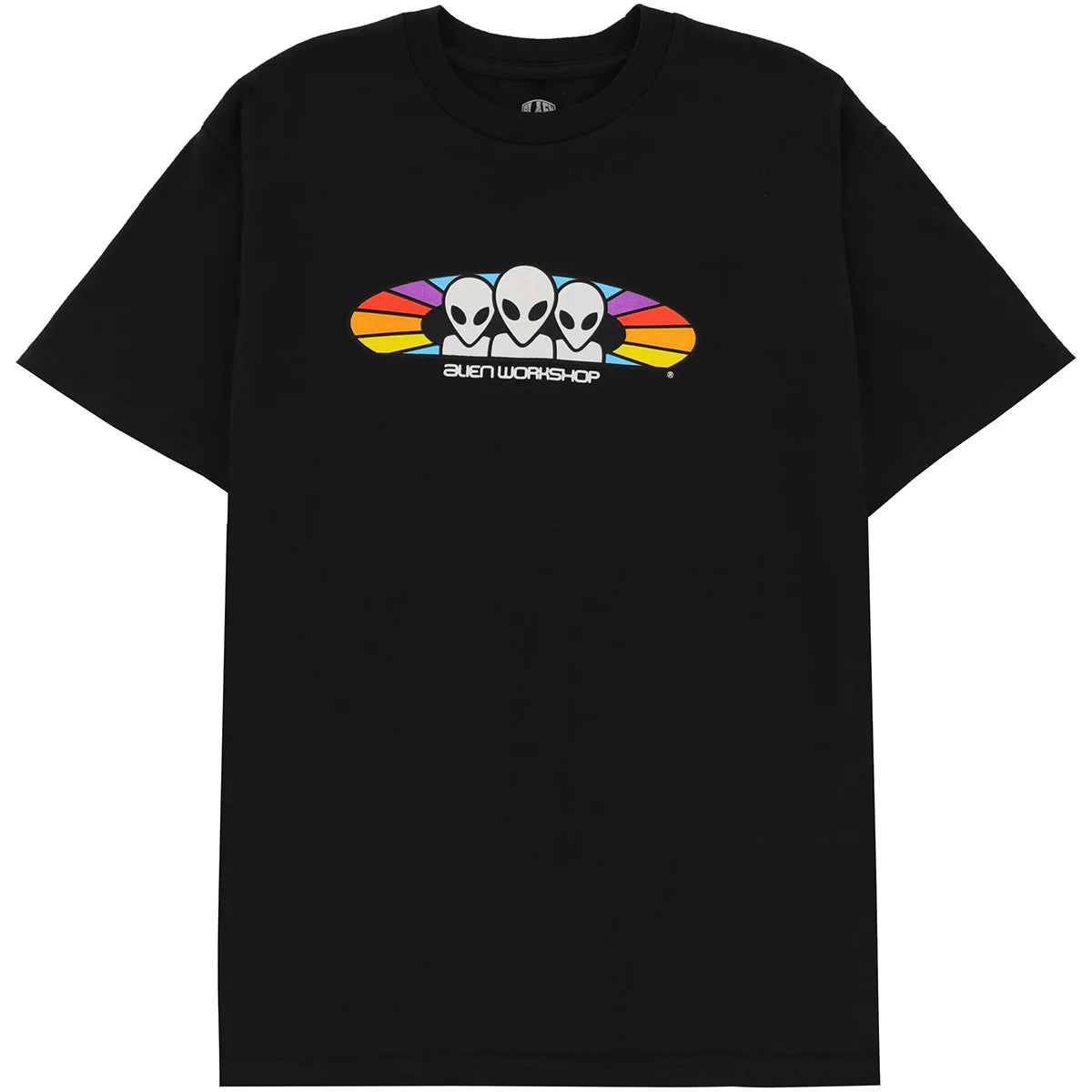 T-Shirt With Pride Colors-Spectrum Tee | Black