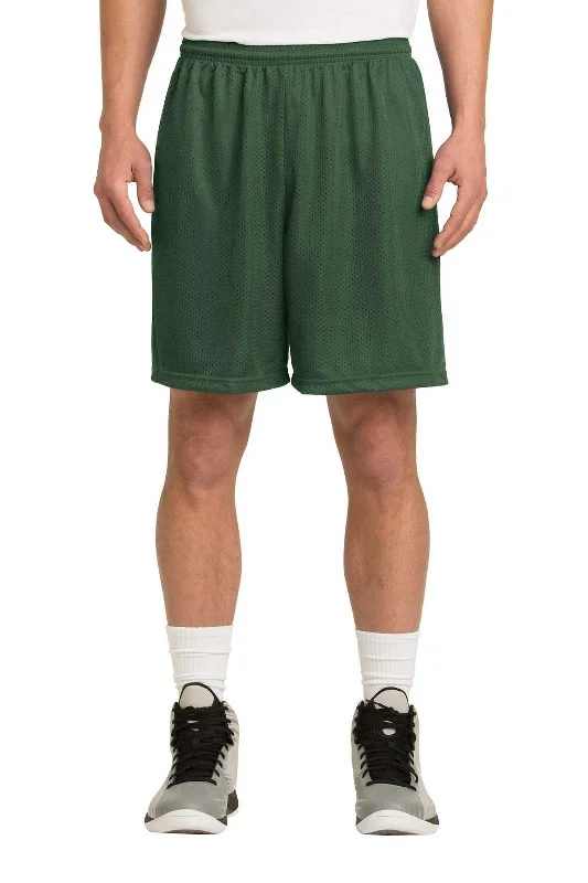 Shorts For Esports Teams-Sport-Tek ST510 PosiCharge Classic Mesh Short - Forest Green