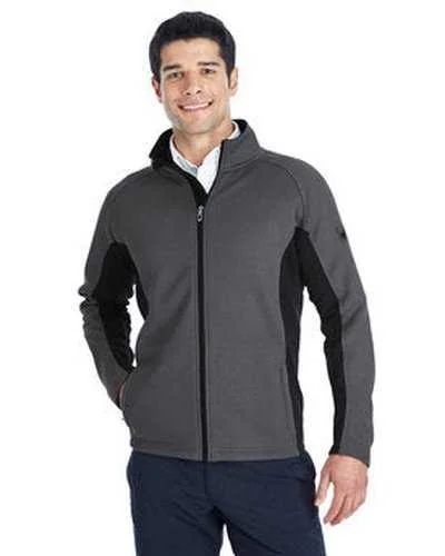 Spyder 187330 Men's Constant Full-Zip Sweater Fleece Jacket - Polar Black Black