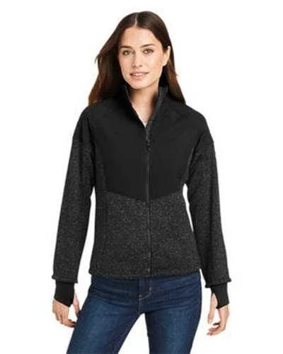 Spyder S17741 Ladies' Passage Sweater Jacket - Black Powdr Black