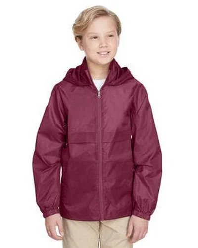 Team 365 TT73Y Youth Zone Protect Lightweight Jacket - Sport Maroon