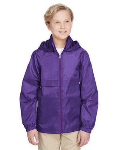 Team 365 TT73Y Youth Zone Protect Lightweight Jacket - Sport Purple