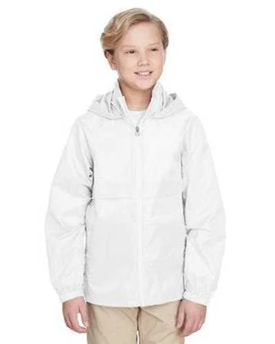 Team 365 TT73Y Youth Zone Protect Lightweight Jacket - White