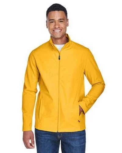 Team 365 TT80 Men's Leader Soft Shell Jacket - Sport Athletic Gold