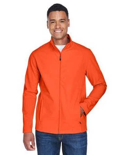 Team 365 TT80 Men's Leader Soft Shell Jacket - Sport Orange