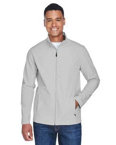 Team 365 TT80 Men's Leader Soft Shell Jacket - Sport Silver