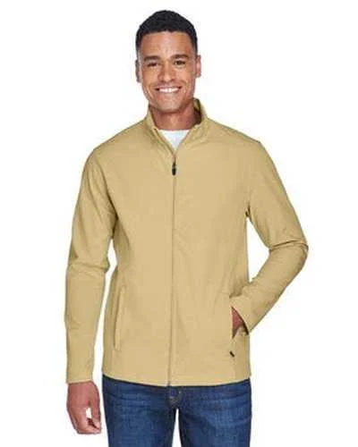 Team 365 TT80 Men's Leader Soft Shell Jacket - Sport Vegas Gold