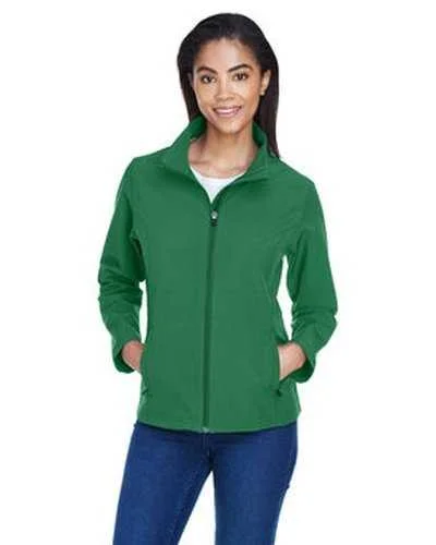 Team 365 TT80W Ladies' Leader Soft Shell Jacket - Sport Dark Green