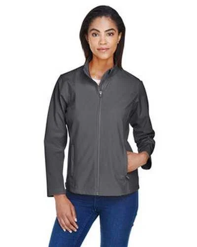 Team 365 TT80W Ladies' Leader Soft Shell Jacket - Sport Graphite