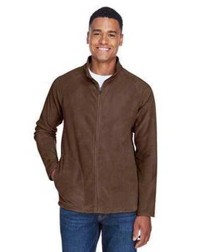 Team 365 TT90 Men's Campus Microfleece Jacket - Sport Dark Brown