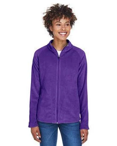 Team 365 TT90W Ladies' Campus Microfleece Jacket - Sport Purple