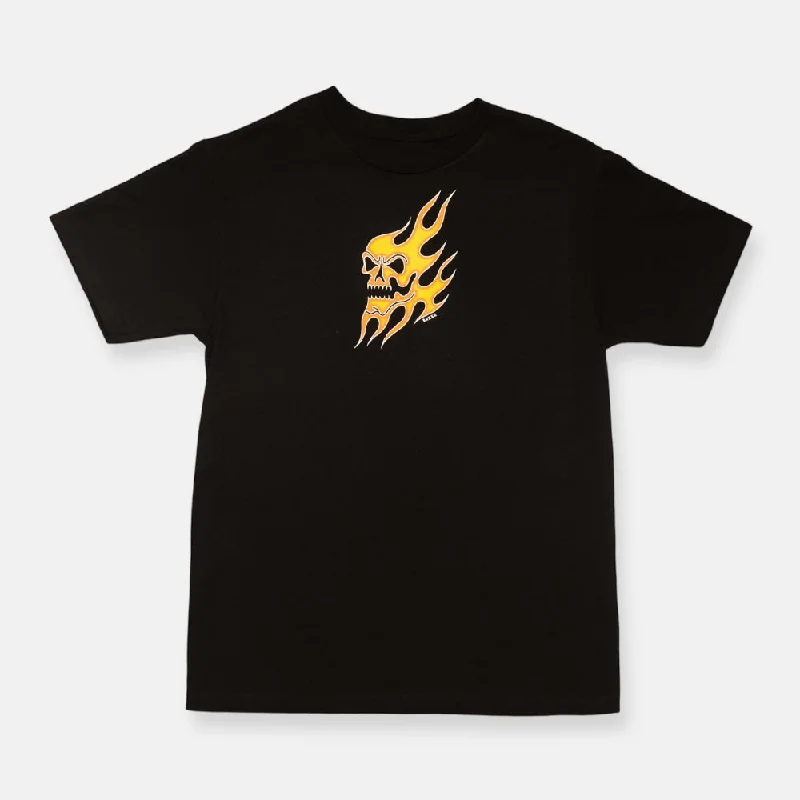 T-Shirt For Craft Markets-The Flame Tee Black