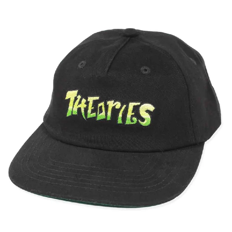 Stylish Printed Visor Hat-Theories Of Atlantis Mallrat Snapback Cap - Black