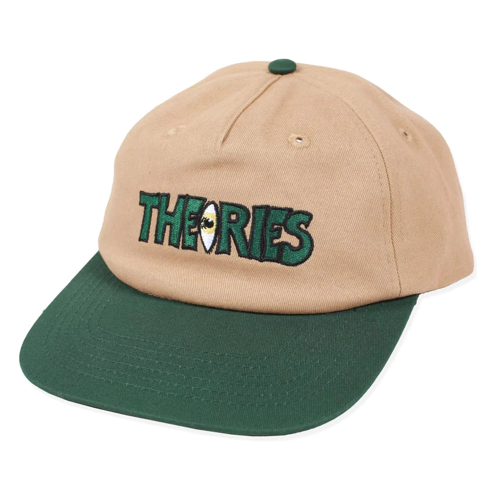 Wide Brim Hat-Theories Of Atlantis That's Life Snapback Cap - Khaki / Pine