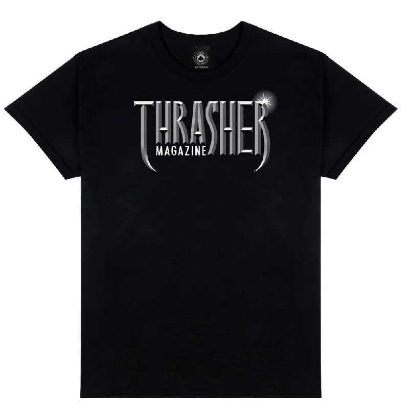 Thrasher T-Shirt Gothic - Black