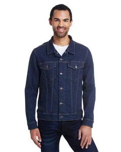 Threadfast Apparel 370J Unisex Denim Jacket - Denim