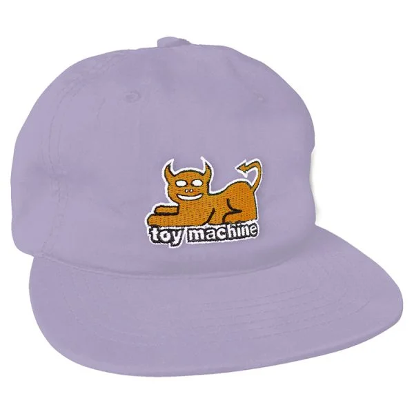 Versatile Outdoor Hat-Toy Machine Devil Cat Cap - Lavender