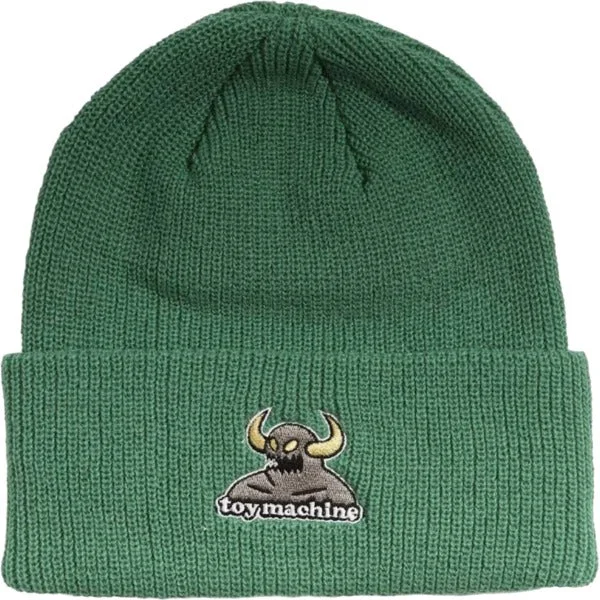 Classic Driving Hat-Toy Machine Monster Beanie Green